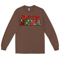 Chestnut Christmas merry mama Long Sleeve Tee - BarkalooDesign