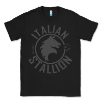 Black Italian Stallion Classic Tee - artisFamous