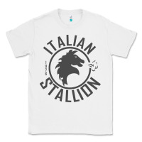 White Italian Stallion Classic Tee - artisFamous