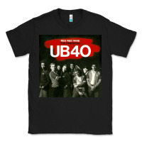 Black THE ESSENTIAL UB 40 Classic Tee - artisFamous