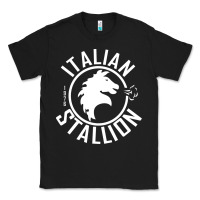 Black Italian Stallion Classic Tee - artisFamous