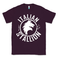 Plum Italian Stallion Classic Tee - artisFamous