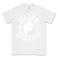 White Italian Stallion Classic Tee - artisFamous