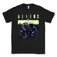 Black Predator Alien Classic Tee - artisFamous