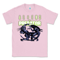 Bubblegum Pink Predator Alien Classic Tee - artisFamous