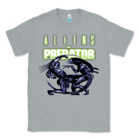 Heather Grey Predator Alien Classic Tee - artisFamous