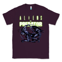 Plum Predator Alien Classic Tee - artisFamous