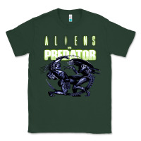 Sports Green Predator Alien Classic Tee - artisFamous