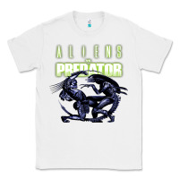 White Predator Alien Classic Tee - artisFamous