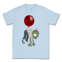 Dusty Blue Plants vs. Zombies Classic Tee - artisFamous