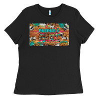 Black mama's girl sippy cup Ladies Tee - Artiststas
