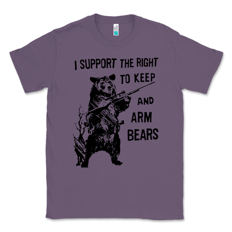 Bear Arms 2nd Amendment Funny Hunting Classic Tee by artisFamous | Teevron