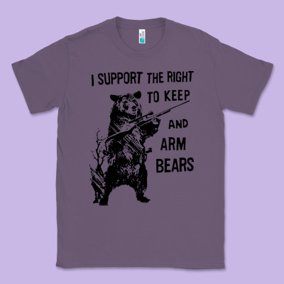 Bear Arms 2nd Amendment Funny Hunting Classic Tee Designed By Artisfamous