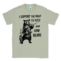 Matcha bear arms 2nd amendment funny hunting Classic Tee - artisFamous