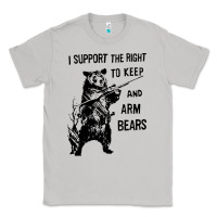 Moon Dust bear arms 2nd amendment funny hunting Classic Tee - artisFamous