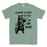 Sage bear arms 2nd amendment funny hunting Classic Tee - artisFamous