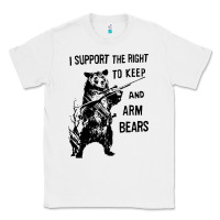 White bear arms 2nd amendment funny hunting Classic Tee - artisFamous