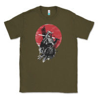 Army Green Soul of Samurai Classic Tee - artisFamous