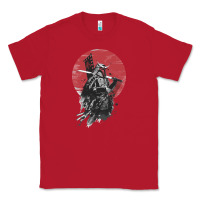Red Soul of Samurai Classic Tee - artisFamous