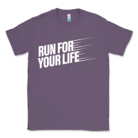 Lavender run for your life Classic Tee - artisFamous