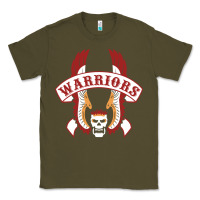 Army Green Warriors Classic Tee - artisFamous