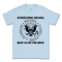 Dusty Blue Screeching Weasel Beat Is On The Brat Classic Tee - artisFamous