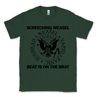 Sports Green Screeching Weasel Beat Is On The Brat Classic Tee - artisFamous