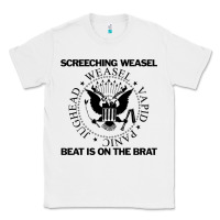 White Screeching Weasel Beat Is On The Brat Classic Tee - artisFamous