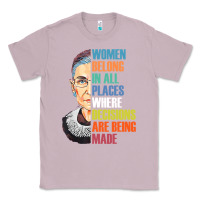 Lilac women belong in all places r.u.th bader gins.burg r.b.g t shirt Classic Tee - artisFamous