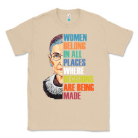 Mushroom women belong in all places r.u.th bader gins.burg r.b.g t shirt Classic Tee - artisFamous