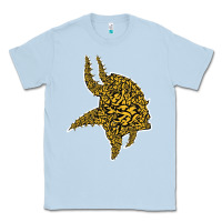 Dusty Blue Viking Style Classic Tee - artisFamous