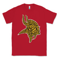 Red Viking Style Classic Tee - artisFamous