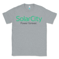 Heather Grey SolarCity Classic Tee - artisFamous