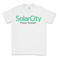 White SolarCity Classic Tee - artisFamous