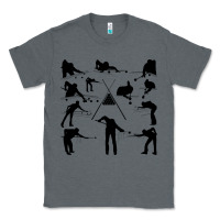 Charcoal Heather billiards Classic Tee - artisFamous