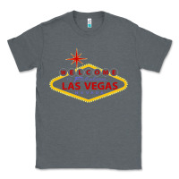 Charcoal Heather Welcome to Fabulous Las Vegas Nevada Classic Tee - artisFamous