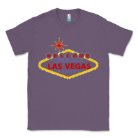 Lavender Welcome to Fabulous Las Vegas Nevada Classic Tee - artisFamous