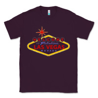 Plum Welcome to Fabulous Las Vegas Nevada Classic Tee - artisFamous