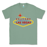 Sage Welcome to Fabulous Las Vegas Nevada Classic Tee - artisFamous