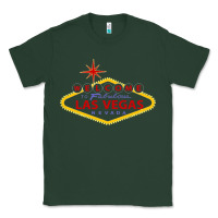 Sports Green Welcome to Fabulous Las Vegas Nevada Classic Tee - artisFamous