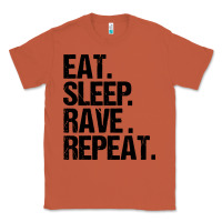 Copper eat sleep rave repeat Classic Tee - artisFamous
