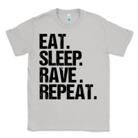 Moon Dust eat sleep rave repeat Classic Tee - artisFamous
