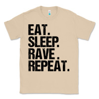 Mushroom eat sleep rave repeat Classic Tee - artisFamous