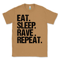 Toasted Coconut eat sleep rave repeat Classic Tee - artisFamous