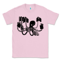 Bubblegum Pink Octopus Classic Tee - artisFamous