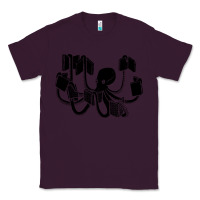 Plum Octopus Classic Tee - artisFamous