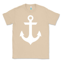 Mushroom preppy nautical anchor Classic Tee - artisFamous