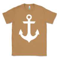 Toasted Coconut preppy nautical anchor Classic Tee - artisFamous