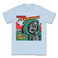Dusty Blue Mark Of The Doom Classic Tee - artisFamous