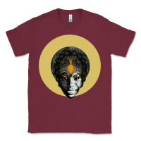 Burgundy Feeling Good Nina Simone Classic Tee - artisFamous